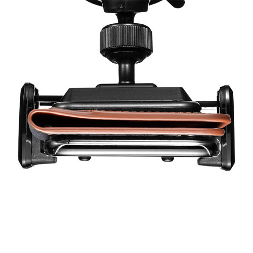 スマホ車載ホルダー 吸盤 手帳型ケース対応 オンダッシュタイプ Car Hld11bk 激安通販のイーサプライ