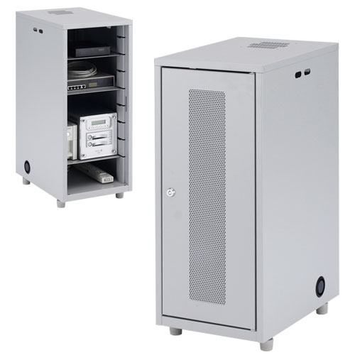 小型機器を省スペースで設置できるNAS・HDD・ネットワーク機器収納ボックス（H700mm） CP-KBOX3 サンワサプライ