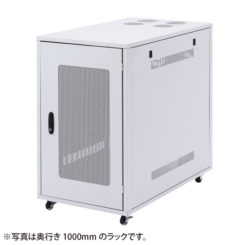 小型19インチサーバーラック(18U・D900mm)【代引き不可商品】