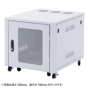置き型用サーバーラック(W570×D700mm)【代引き不可商品】