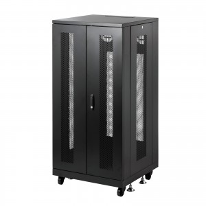 サーバーラック（19インチ・中型・18U・奥行60cm・メッシュ