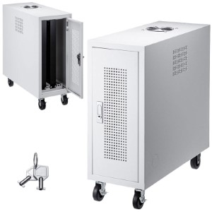 機器収納ボックス｜19インチマウント・2U・小型・鍵付き・床置き対応