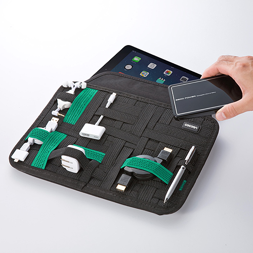 Grid It Ipad Airタブレットケース 10インチ対応 Cocoon ガジェット収納 Cpg46bkt 激安通販のイーサプライ