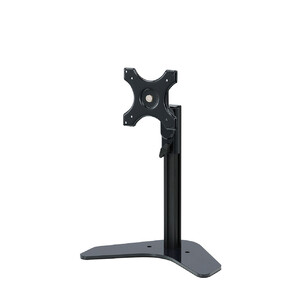 モニターアーム（1画面・ディスプレイ・スタンド・置き型・自立・上下・左右・回転・高さ調節・縦画面・高さ155～338mm・VESA）CR-LA1601 サンワサプライ