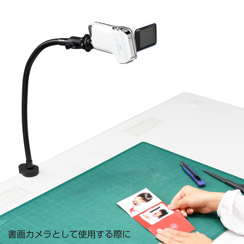 サンワサプライ カメラ用アームタイプスタンド クランプ式 ブラック Cr Lacam2 激安通販のイーサプライ