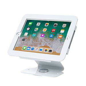 iPadスタンド(iPad Air/Air2、9.7インチiPad Pro、9.7インチiPad 2017対応・回転盤付・ケース一体型)