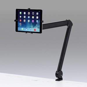 iPad・タブレットアーム(7~11インチ対応・上下・前後・左右可動・クランプ式)