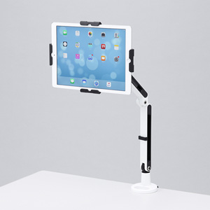 iPad・タブレット用アーム(11~13インチ対応・クランプ・鍵付き)