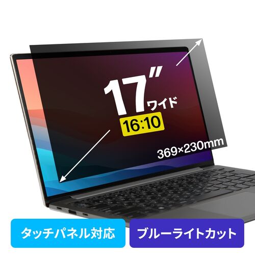 �v���C�o�V�[�t�B���^�[(17.0�C���`���C�h(16:10)�Ή��E�`�����h�~) CRT-PFNG170W �T�����T�v���C