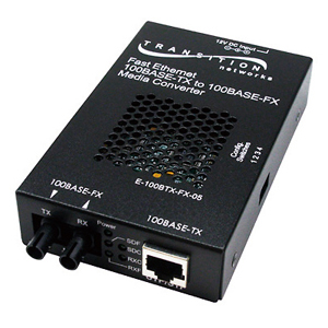 光メディアコンバータ(100BASE-TX-100BASE-FX)