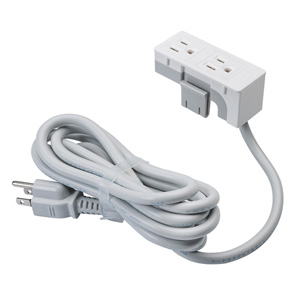 eデスク用ノートユーザーに朗報。天板に電源を追加可能天板用タップ(3P・2個口) EA-TAP2【代引き不可商品】 サンワサプライ