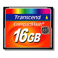Transcend コンパクトフラッシュカード(16GB・133倍速)