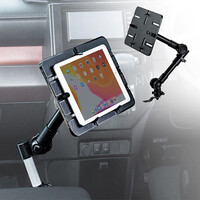 車載用 iPadタブレットスタンド(テーブル・カメラスタンド・アーム・ホルダー・高さ・角度・調整・固定)