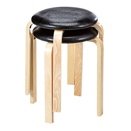 丸椅子 クッション 木製 天然木 スツール スタッキング おしゃれ 丸椅子 クッション 木製 天然木 スツール スタッキング おしゃれ