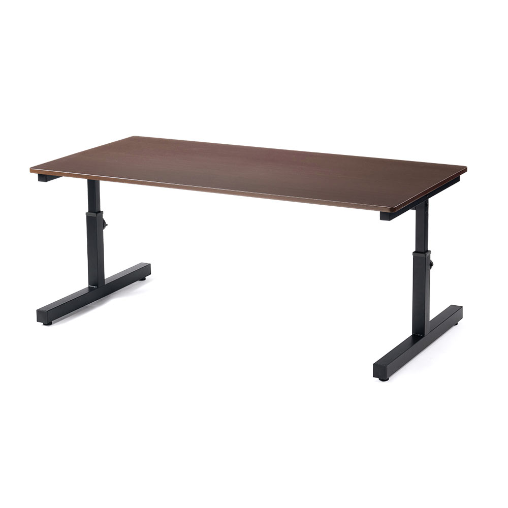 【早い者勝ち】関家具 ローテーブル REX Ⅲ オーク 100x48x35 ローデスク（パソコン・ゲーミング・高さ調整・昇降・高座椅子
