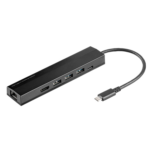 ドッキングステーション（USBハブ・Type-C・USB3.2 Gen2対応・HDR対応