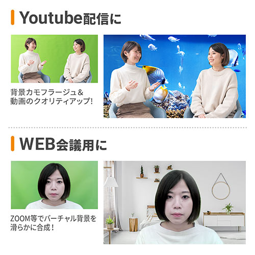 クロマキー グリーン バック スクリーン 壁 天井 布 巻き取り Youtube Zoom ライブ配信 撮影 105インチ相当 激安通販のイーサプライ Eex Kms02 クロマキー グリーン バック スクリーン 壁 天井 布 巻き取り Youtube Zoom ライブ配信 撮影 105インチ相当 激安通販のイーサプライ Eex Kms02