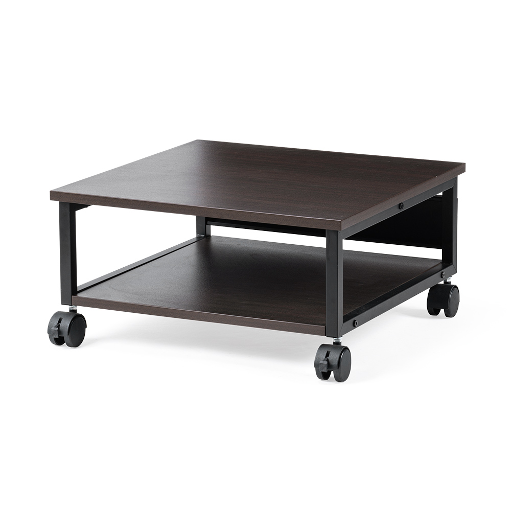 ダークブラウン木目×ブラック