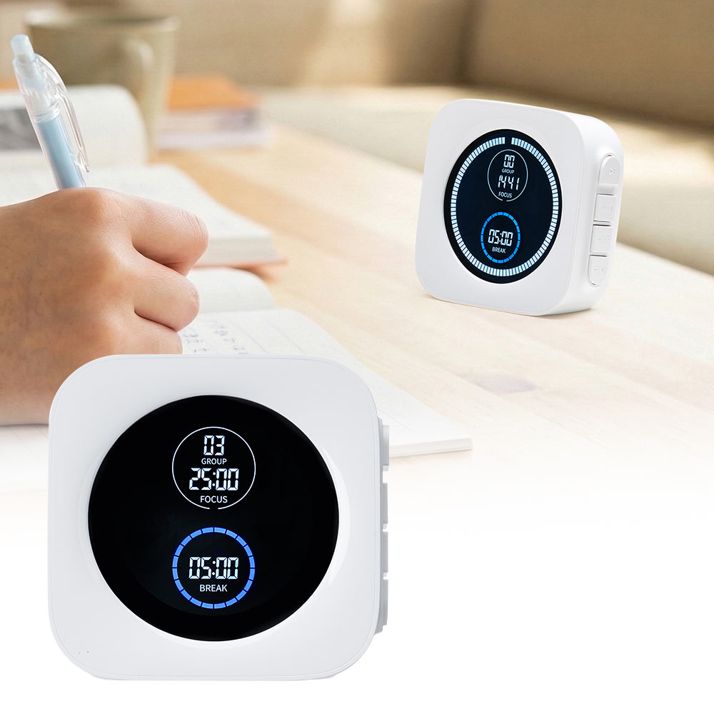 ポモドーロタイマー 目盛りで残り時間が一目でわかる学習＆仕事用視覚タイマー