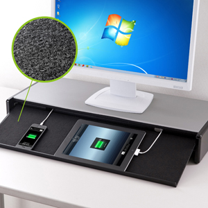 液晶モニター台 キーボード収納 Ipad タブレットpc設置対応 W67cm Eez Mr066 激安通販のイーサプライ