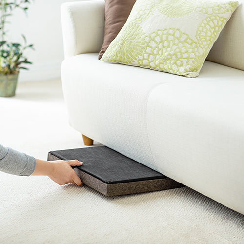 フットレスト 足置き 足休め のせ台 姿勢 デスク下 エルゴノミクス 折りたたみ 靴収納 鞄収納 ブラウン Ez1 Fr013br 激安通販のイーサプライ