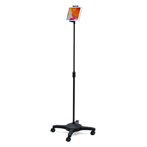 iPad・タブレットアームスタンド（キャスター付き・フロアスタンド・高さ調節可能・撮影用・4.5・8・10.5対応）