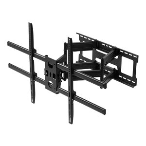 テレビ壁掛け金具（100kg耐荷重・大画面テレビ・55-100インチ対応・VESA1000×600まで対応・壁面距離調整可・角度調整可）