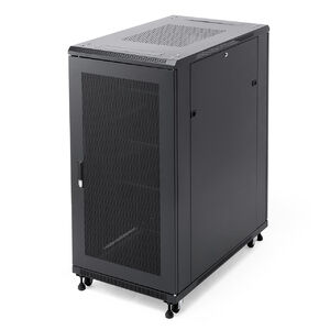 サーバーラック(19インチ・中型・18U・奥行100cm・メッシュ サーバーラック(19インチ・中型・18U・奥行100cm・メッシュ