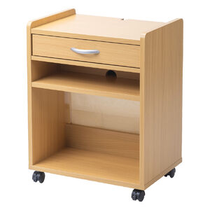 引き出しつき・ライトブラウン