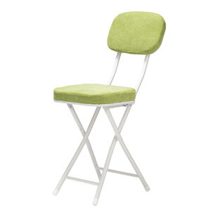 グリーン・起毛・座面スクエア