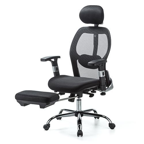 メッシュチェア（オフィスチェア・ハイバック・背座一体