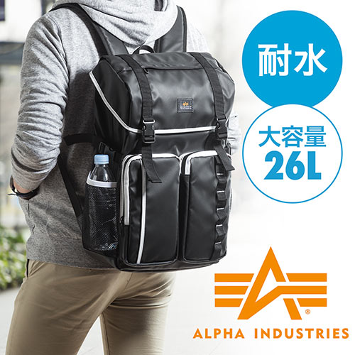 スクエアリュック・バックパック(ビジネス・A4・通勤・通学・iPad・PC収納・大容量26リットル・ホワイト)