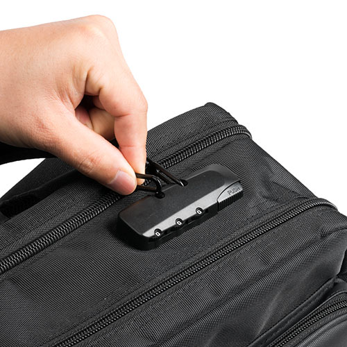 ビジネスリュック 鍵付 アルファインダストリーズ 通勤 マチ付き 容量19l 防水ポケット Ez2 Bagbp017bk 激安通販のイーサプライ