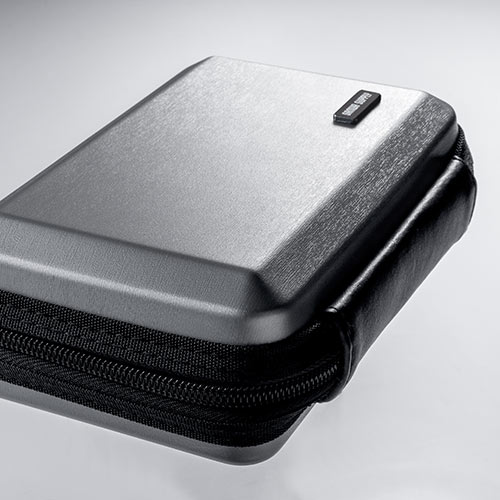 トラベルポーチ 充電器ポーチ ハードタイプ Pc周辺小物 収納ポーチ用 シルバー Ez2 Bagin007sv 激安通販のイーサプライ トラベルポーチ 充電器ポーチ ハードタイプ Pc周辺小物 収納ポーチ用 シルバー Ez2 Bagin007sv 激安通販のイーサプライ