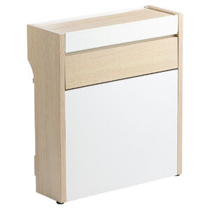 ライトブラウン×ホワイト