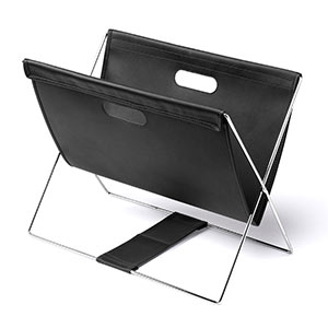 V字型：PVCレザー：ブラック