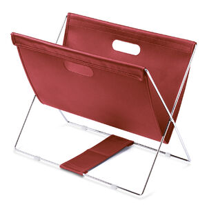 V字型：PVCレザー：レッド