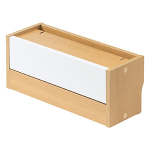 タップ収納・ライトブラウン