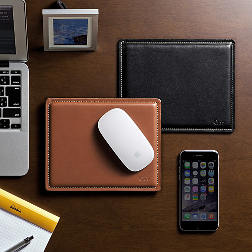 レザーマウスパッド 本革 姫路レザー ベジタブルタンニンレザー 日本製 おしゃれ ブラウン Ez2 Mpd017br 激安通販のイーサプライ