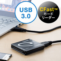 CFastカードリーダー(CFast2.0・コンパクト・DeLOCK 91686)