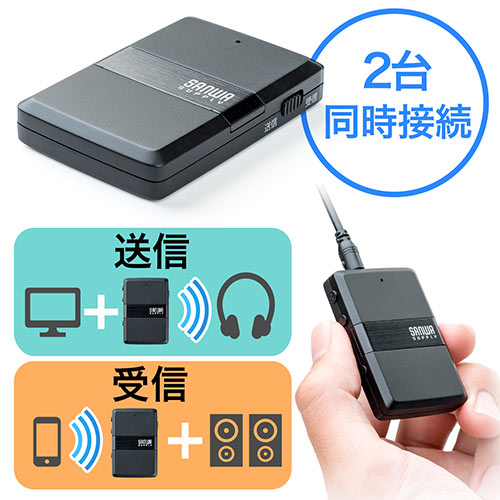 Bluetooth送信機・受信機（オーディオレシーバー＆トランスミッター・2 