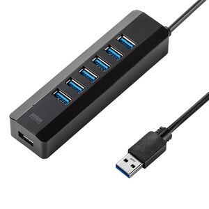 USBハブ（10ポート・ACアダプタ付・USB充電器・個別スイッチ付