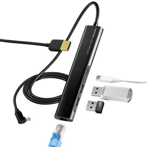 ドッキングステーション（USBハブ・Type-C・USB3.2 Gen2対応・HDR対応