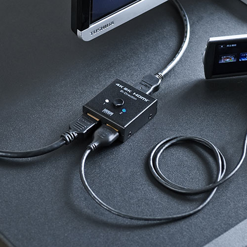 2入力1出力：1入力2出力（4K対応）