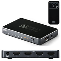 HDMI切替器(4K・60Hz・HDR・HDCP2.2・4入力1出力・セレクター)