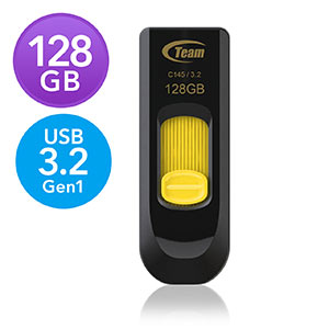 USBメモリ(USB3.2・128GB・コネクタスライド式)