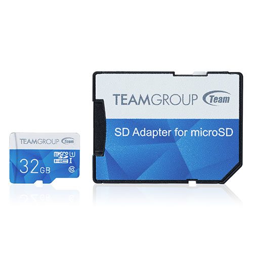 microSDHCカード(32GB・Class10・UHS-I対応・高速データ転送・SDカード変換アダプタ付き)