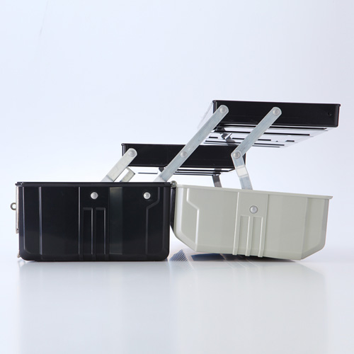 工具箱 ツールボックス 整理 持ち運び 2段トレー付き プラスチック Ez8 Bybox2bk 激安通販のイーサプライ 工具箱 ツールボックス 整理 持ち運び 2段トレー付き プラスチック Ez8 Bybox2bk 激安通販のイーサプライ