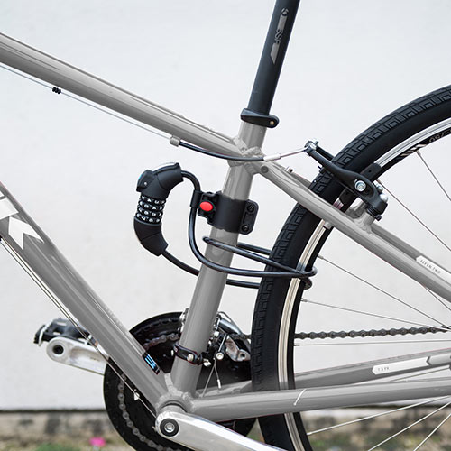 自転車 鍵 シート ポスト