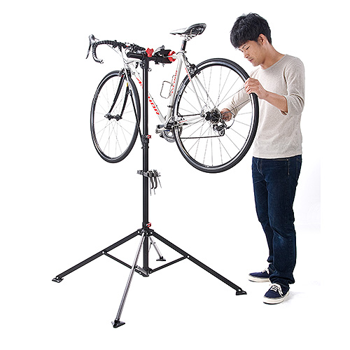 自転車メンテナンススタンド ワークスタンド ディスプレイスタンド 118 0cm 工具トレー付 Ez8 Bywst1 激安通販のイーサプライ